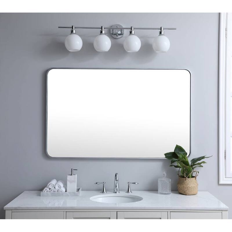 Elegant Lighting MR803048 Evermore 48" W x 30" H Contemporary