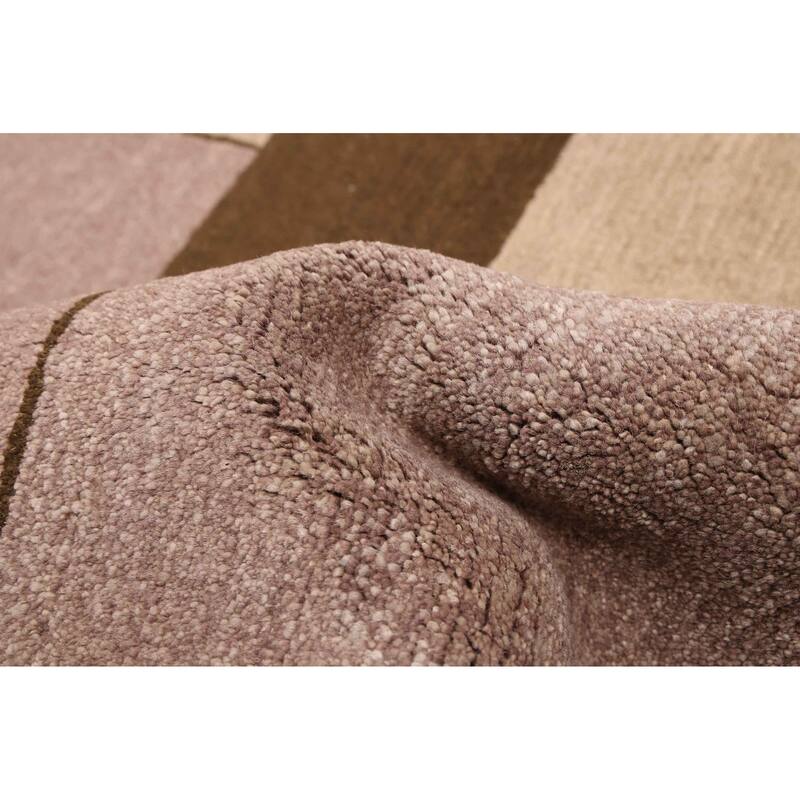 ECARPETGALLERY Hand-knotted Opulence Taupe Wool Rug - 8'1 x 9'10