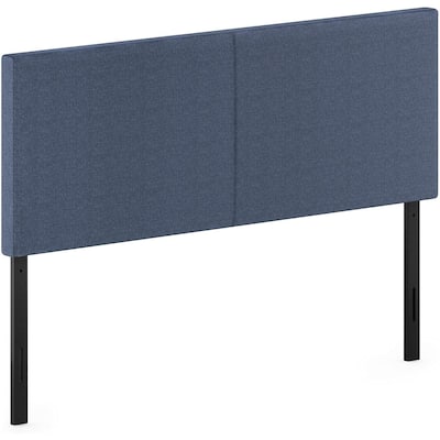 Upholstered Headboard Vintage Denim Victorian Style Bedroom Headboard