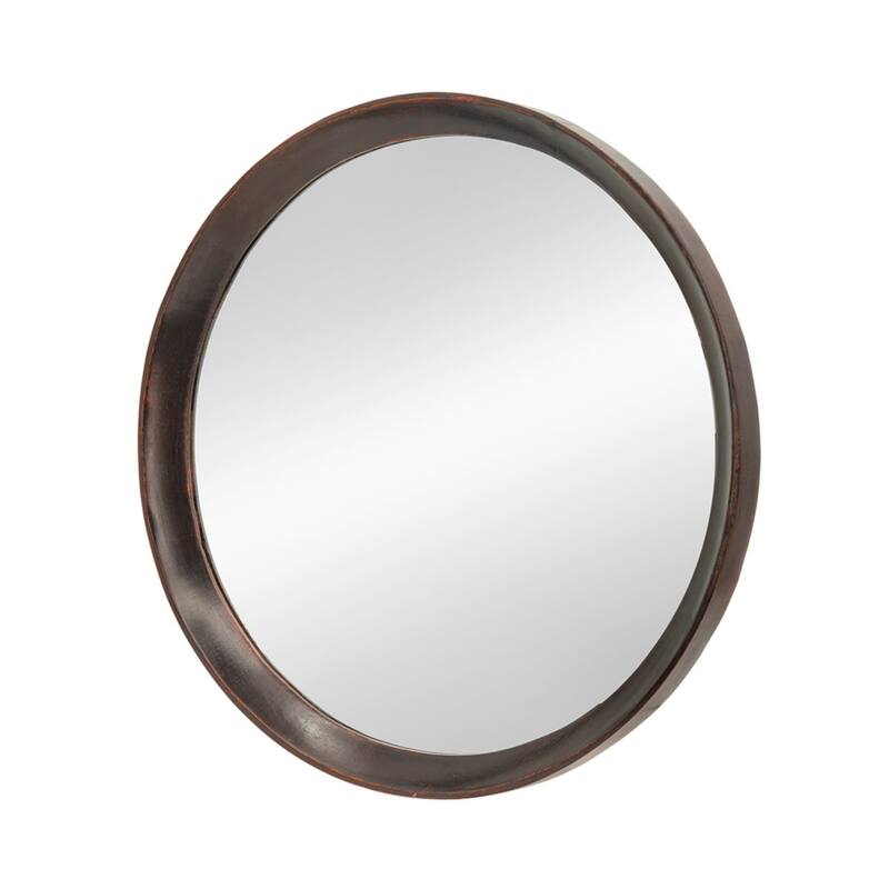 Round wall mirror for living room