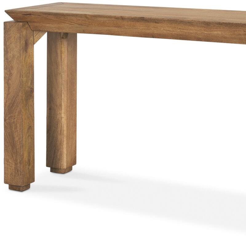 HomeRoots 60" Brown Solid Wood Console Table - 60' X '32' X '16