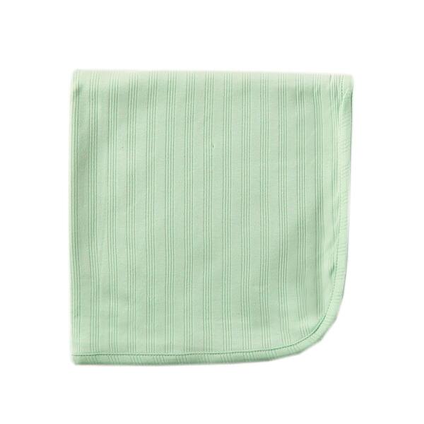slide 1 of 1, Touched by Nature Baby Organic Cotton Swaddle, Receiving and Multi-purpose Blanket, Celery, One Size - Celery - One Size One Size - Celery