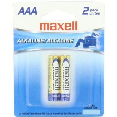 Maxell Aaa Alkaline Battery-2Pk Blister(Lr03)