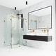 preview thumbnail 47 of 97, VIGO Winslow Frameless Sliding Shower Enclosure