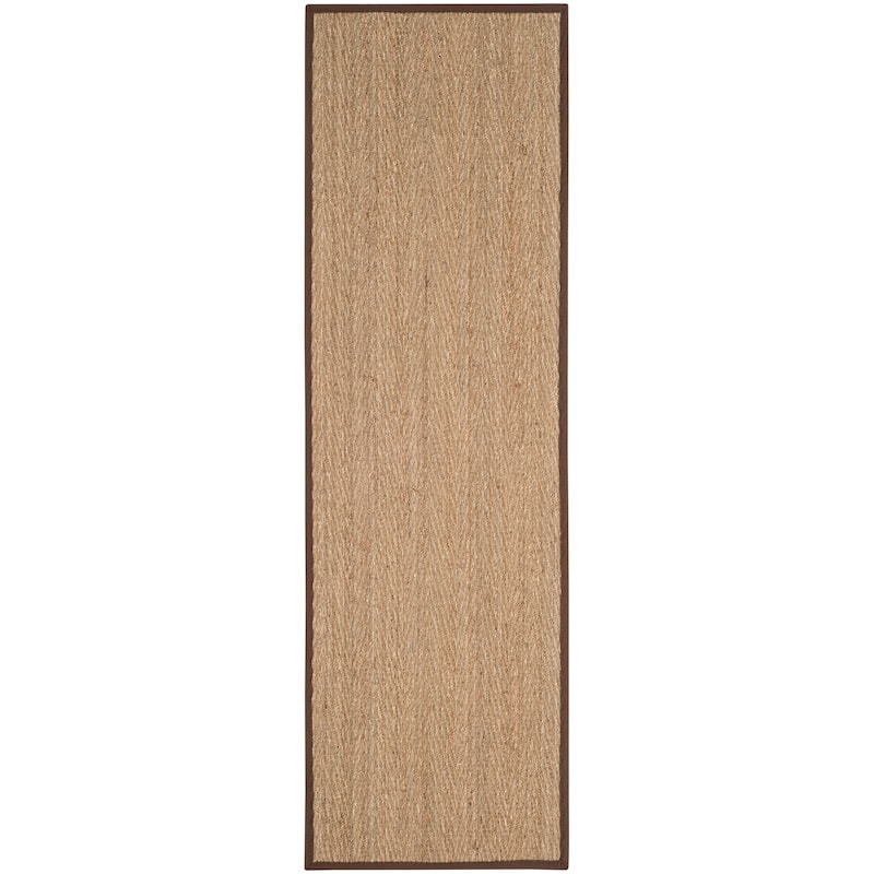 SAFAVIEH Natural Fiber Trilby Herringbone Seagrass Rug