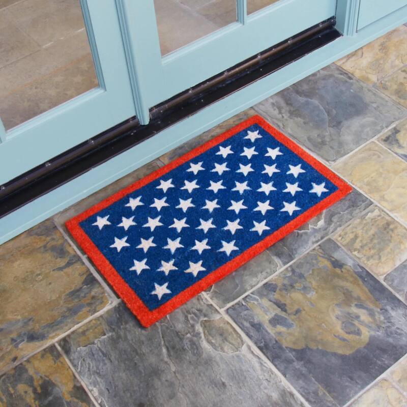Rubber-Cal "American Flag Doormat" Kit - 18" x 30" - 2 Door Mats