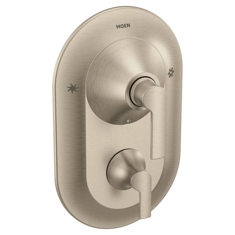 Moen Doux 3 Function Pressure Balanced Valve Trim Only with Double - Brushed Nickel
