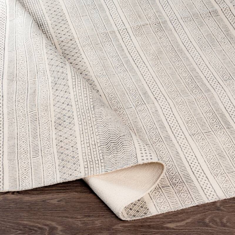Carson Carrington Ivarsbyn Handmade Moroccan Cotton Area Rug