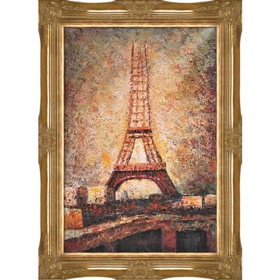 Georges-Pierre Seurat 'The Eiffel Tower' Hand Painted Oil Reproduction