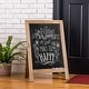 preview thumbnail 4 of 71, Glitzhome 4th of July Wooden Standing Easel Hanging Porch Signs