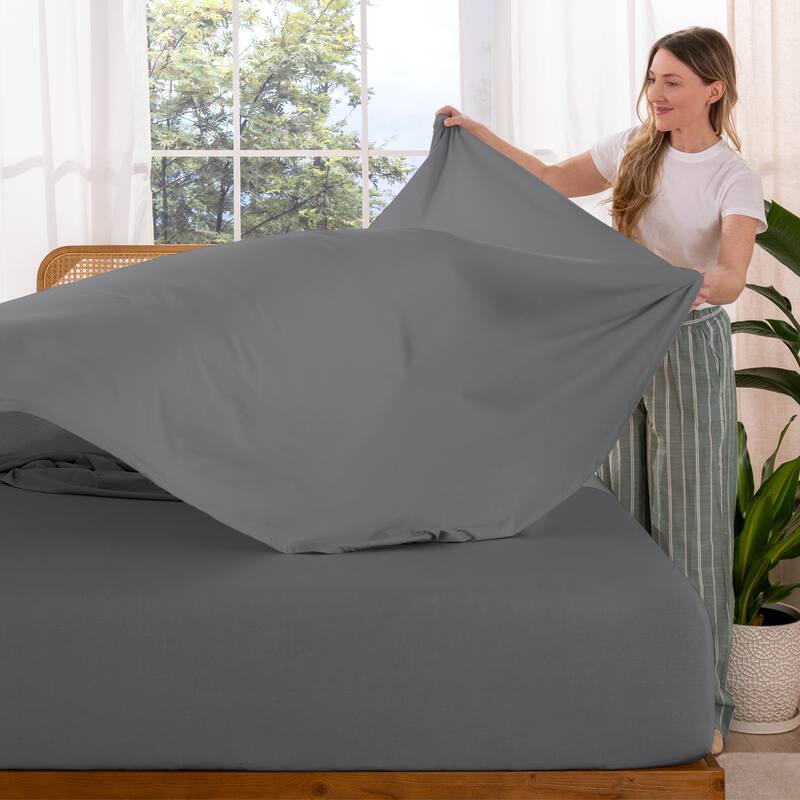 Bare Home Organic Cotton Jersey Sheet Set