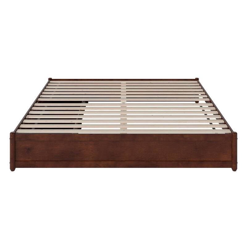 Barcelona Panel Platform Bed with Storage Drawers