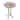 Solar Glass Bird Bath W/Stand