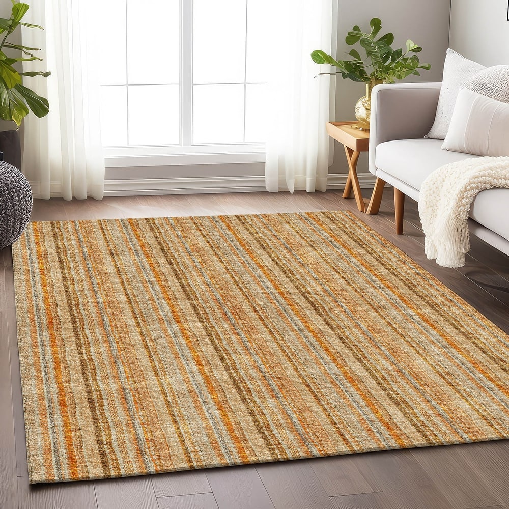 Premium Washable Super Soft Stripe Ombre Mayfield Rug