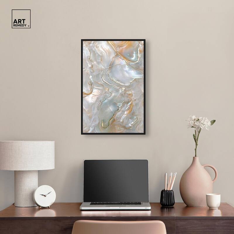 Fluid Preciousness IV Canvas by Art Remedy