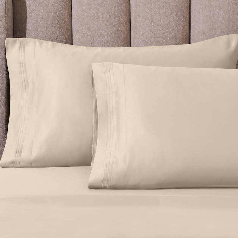 Superior Egyptian Cotton 1000 Thread Count Deep Pocket Solid Sheet Set