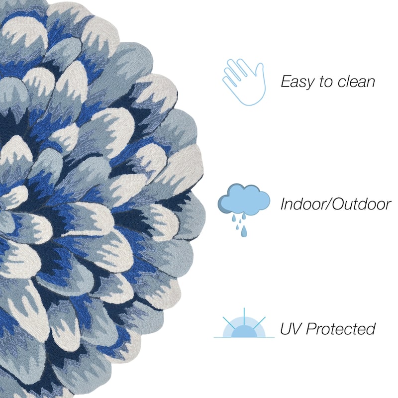 Liora Manne Frontporch Mum Indoor/Outdoor Mat