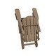 preview thumbnail 48 of 99, Laguna Folding Poly Eco-Friendly All Weather Outdoor Adirondack Chair