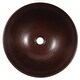 preview thumbnail 3 of 12, Hubble Copper 16" Round Vessel Bath Sink with Ashfield Vessel Faucet Kit