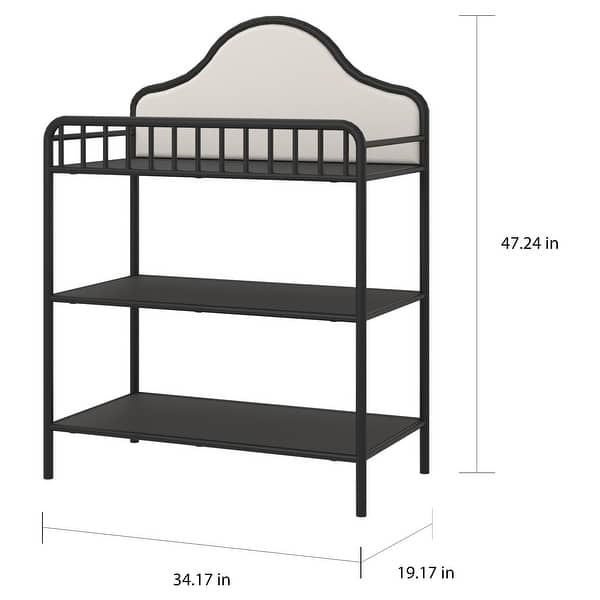 Little Seeds Piper Metal Changing Table - N/A