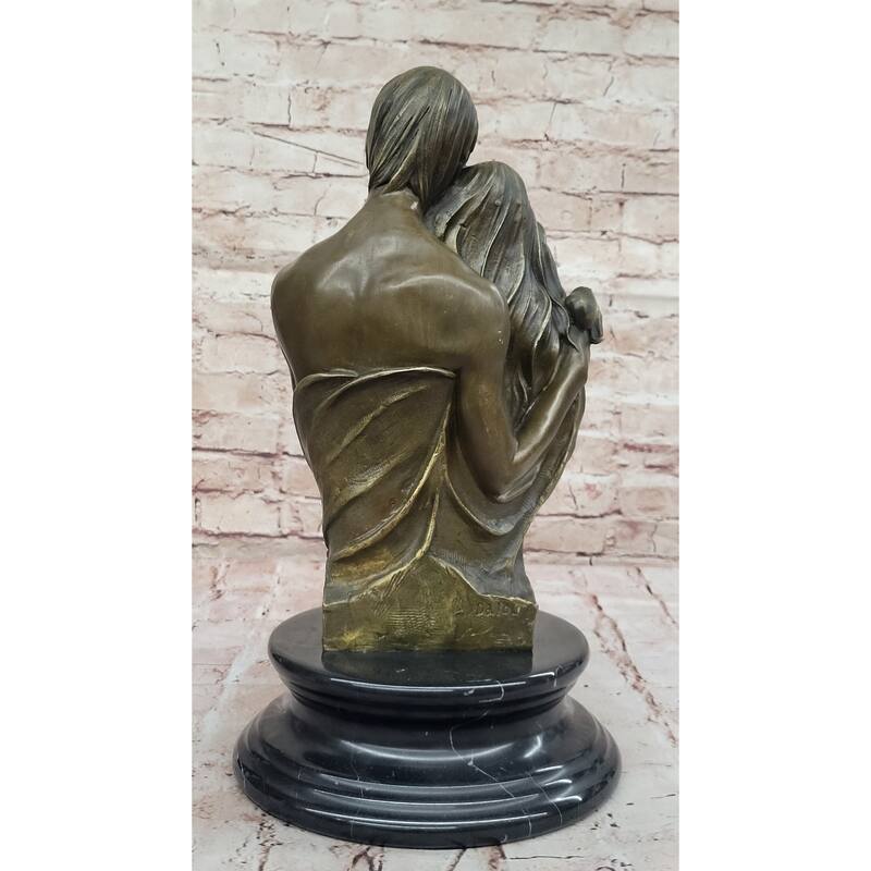 Bronze Family Sculpture – Cherished Moments With Mother, Father, And Child