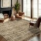 preview thumbnail 57 of 65, Washable Vintage Floral Area Rug Non-Slip Thin Rug for Living Room, Bedroom, Kitchen and Bath Machine Washable Indoor Pet Rugs