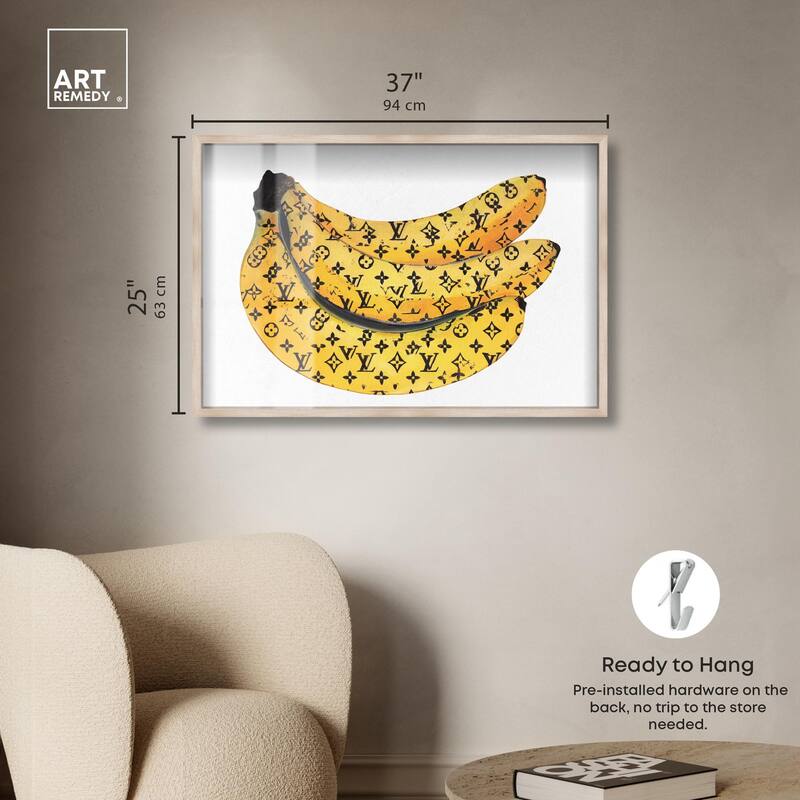 Fashion Bananas Shadowbox by Art Remedy
