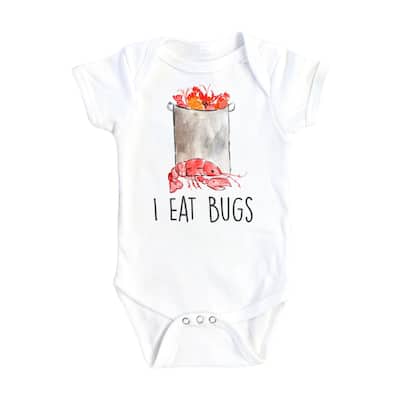 Crawfish Bugs - Baby Boy Girl Clothes Infant Bodysuit Funny Cute Newborn