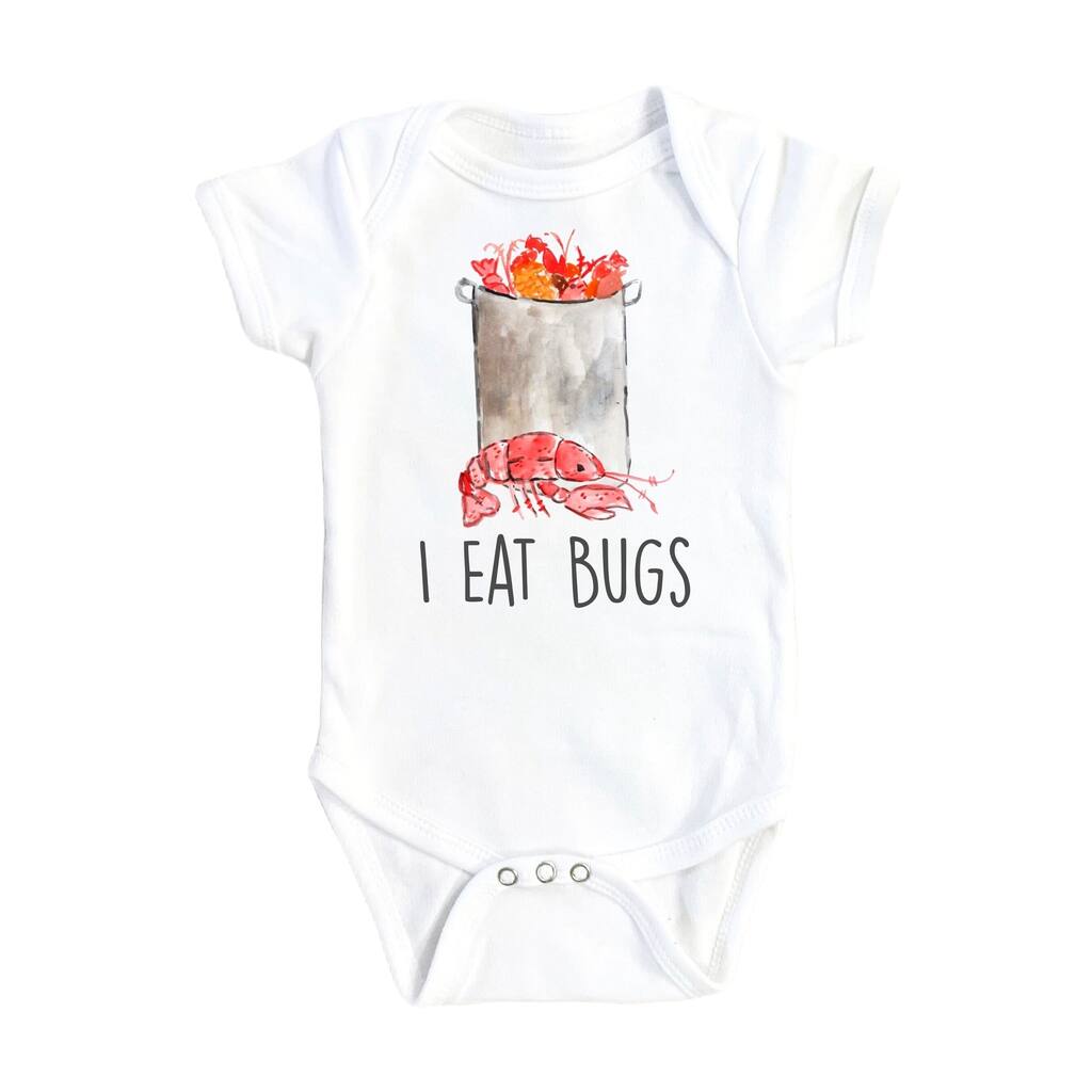 Crawfish Bugs - Baby Boy Girl Clothes Infant Bodysuit Funny Cute Newborn