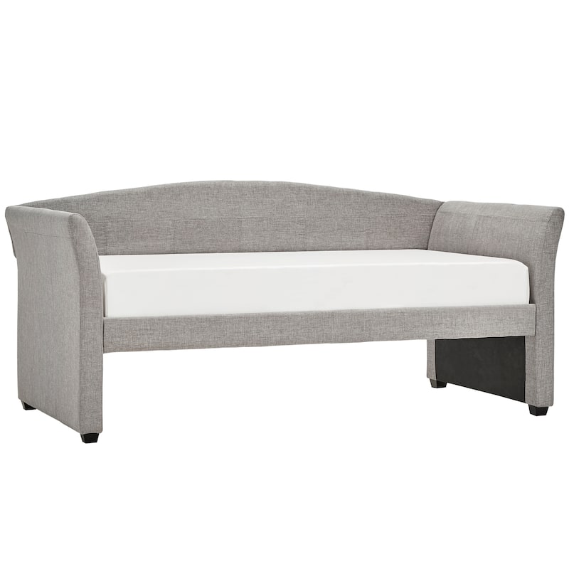 Deco Linen Rolled Arm Daybed and Trundle by iNSPIRE Q Bold