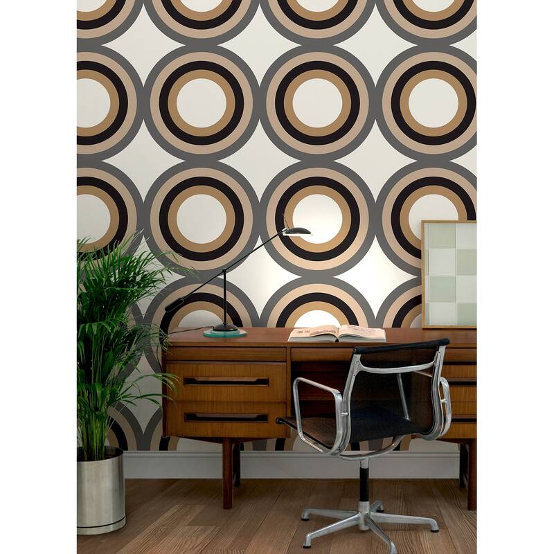 Very Gay Paint Sir Culls Black Peel and Stick Wallpaper