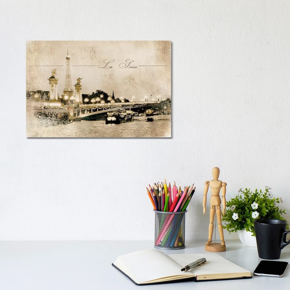 iCanvas "Le Pont Alexandre" by Marie Elaine Cusson Canvas Print