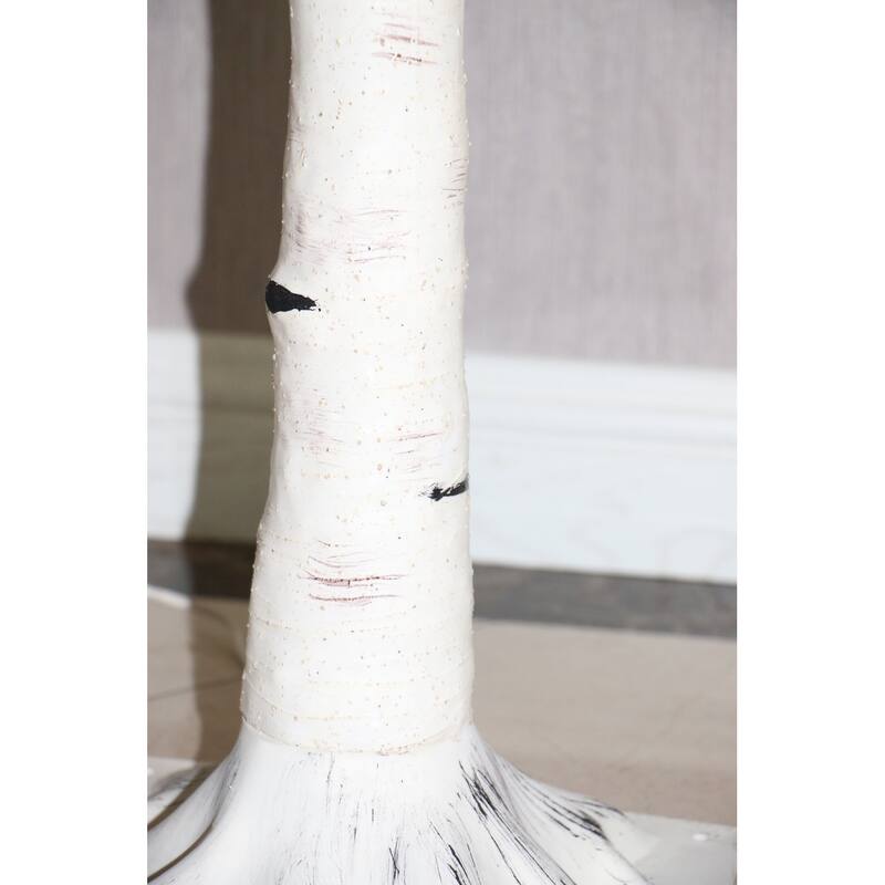 83 Inch Birch Tree On Metal Base In/Outdoor 120 Leds With 8 Lighting Modes