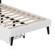 preview thumbnail 18 of 16, Cute PU Upholstered Princess Bed with Crown Headboard & 2 Drawers, Wood Platform Bed Frame, for Kids Girls Boys