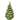 14" Multi Colored Ceramic Christmas Tree Table Top Decoration
