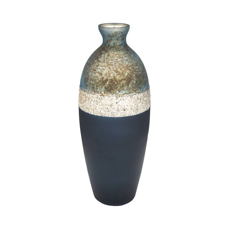 Sagebrook Home Modern Neutral Glass Vase