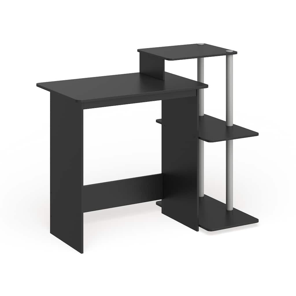 Porch & Den Baruch Efficient 3-shelf Home Laptop Computer Desk