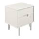 Middlebrook Mid-Century Solid Wood 2-Drawer Nightstand
