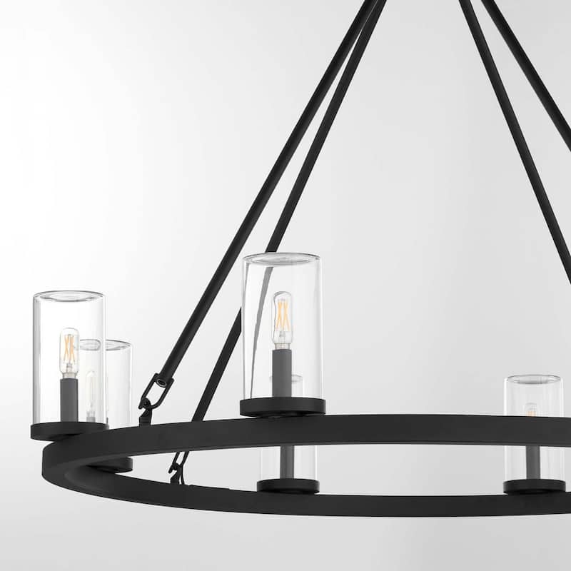 Quorum International 70-8 Gentry 8 Light 42" Wide Ring Chandelier