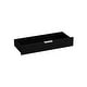 preview thumbnail 8 of 16, 31.5 Inch Wide Nightstand with 3 Drawers Black Wooden Bedside Table