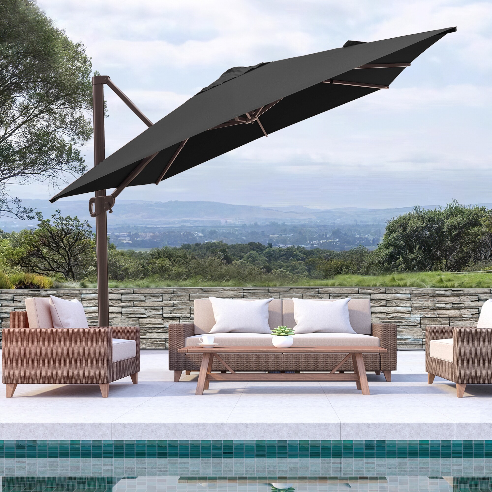 Cantilever umbrella canada sale