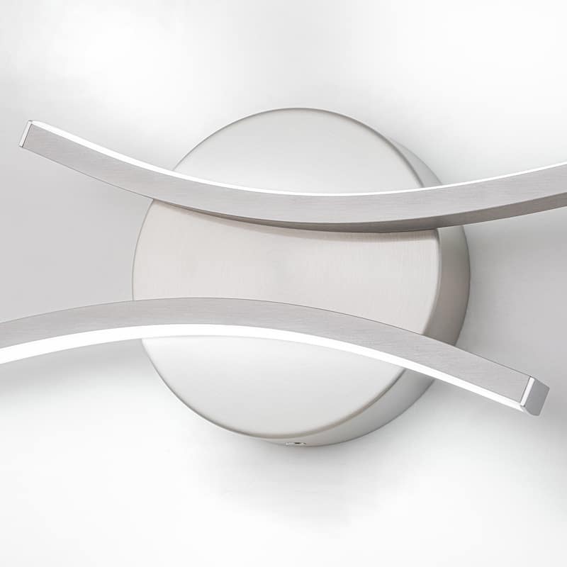 23.6'' Dimmable Intergrated LED Wall Sconce 6000K Bathroom Vanity Light