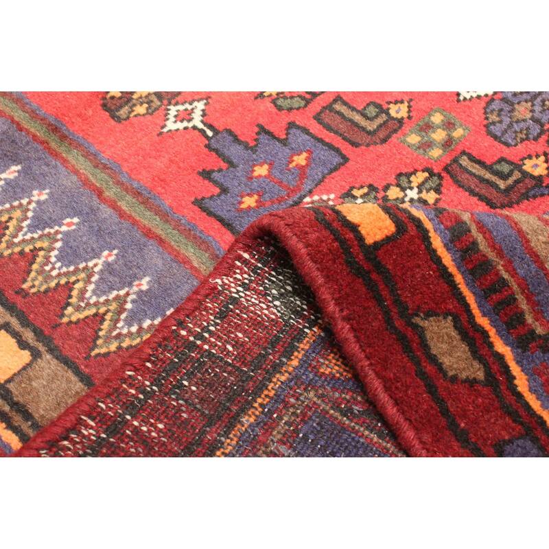 ECARPETGALLERY Hand-knotted Andelz Dark Blue Wool Rug - 4'4 x 6'8