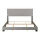 preview thumbnail 51 of 80, Celeste Modern Upholstered Bed, Box Spring Required