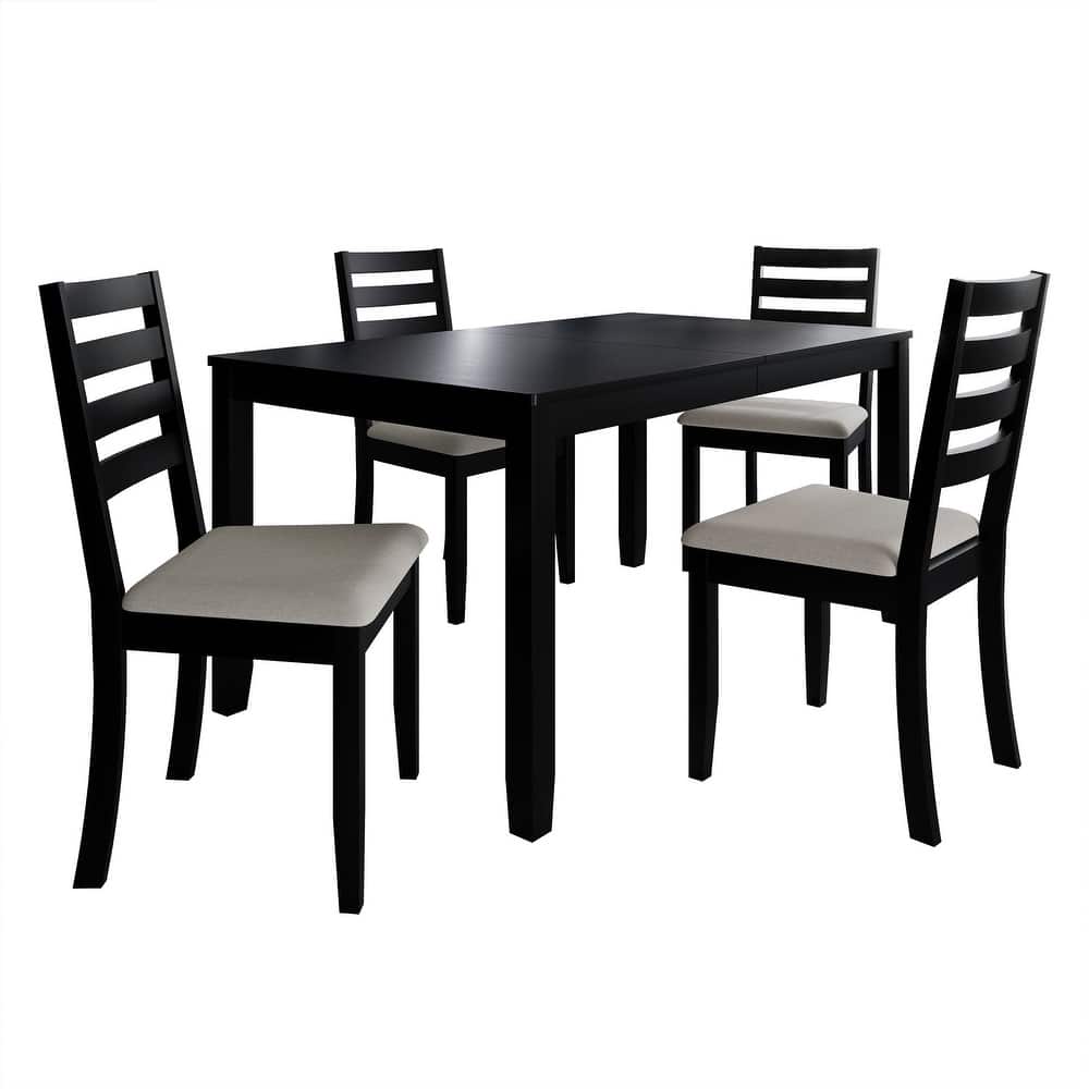CraftPorch Simple Timeless 5-piece Wooden Dining Set