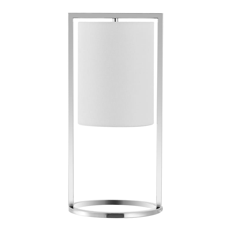 SAFAVIEH Lighting Marineta Contemporary 18-inch Table Lamp (LED Bulb Included) - 8.3 In. W x 8.3 In. D x 17.8 In. H - 8Wx8Dx18H