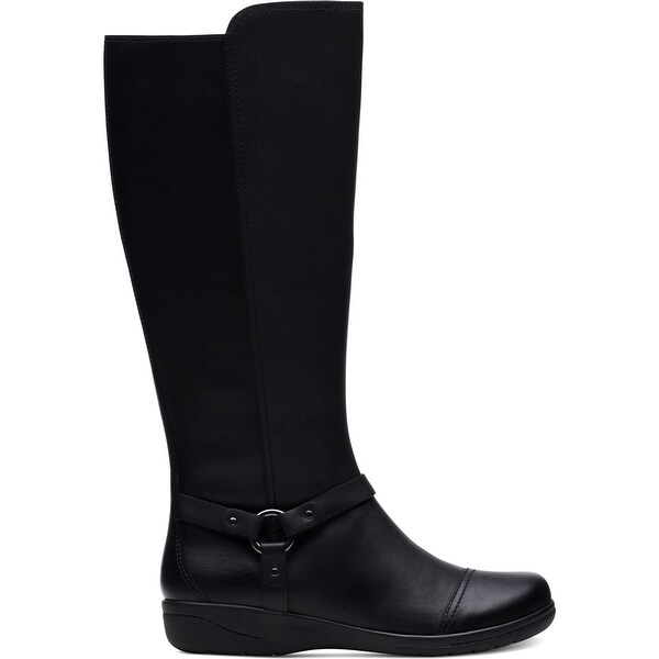 clarks tall womens boots