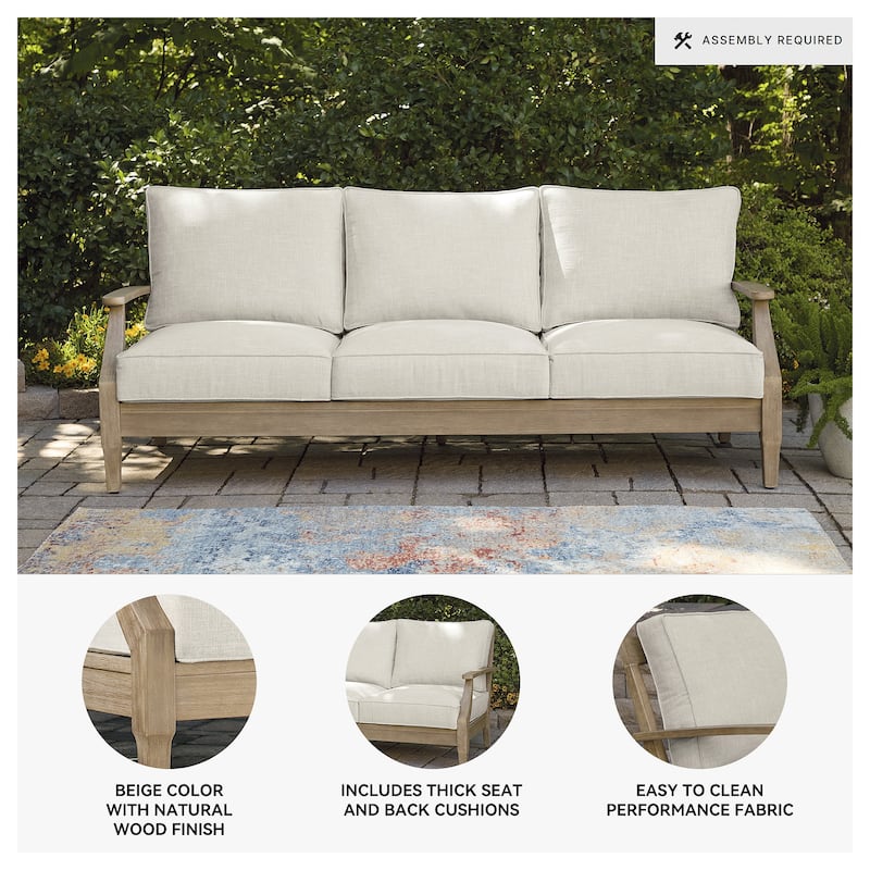 Carter Hall Sofa with Cushion - 81" W x 35" D x 32" H