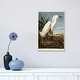 preview thumbnail 5 of 6, iCanvas "Snowy Heron Or White Egret / Snowy Egret " by John James Audubon Canvas Print 18x12x1.5
