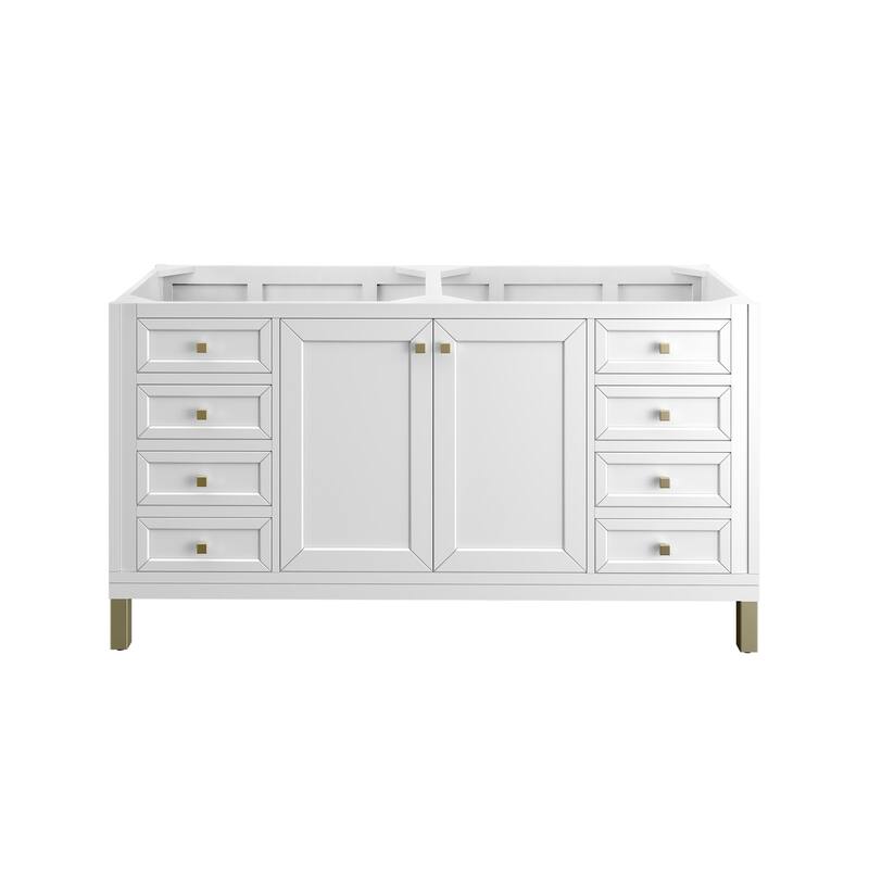 James Martin Vanities 503-V60D-3CSP Chicago 60" Free Standing Double